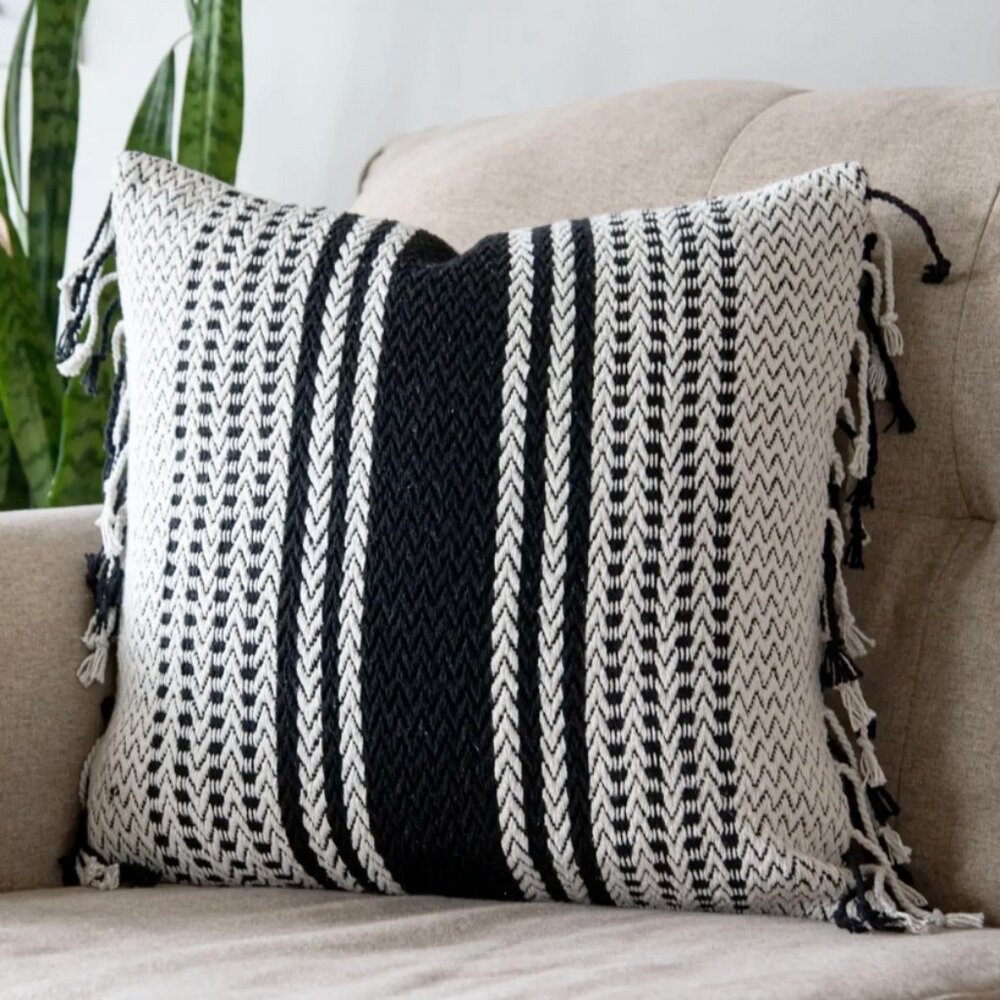 Hand Woven Homestead Pillow